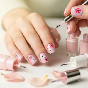 Dotting Tool Flower Nails