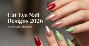 Cat Eye Nail Designs 2026 Without Magnet